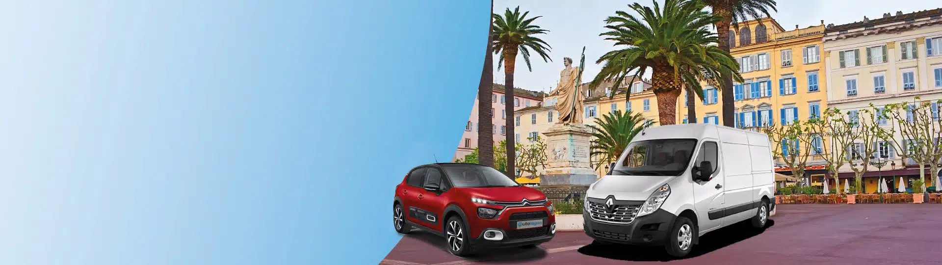 Book your car at the best price in Bastia